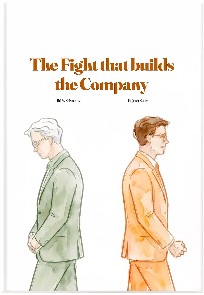 The Fight That Builds the Company